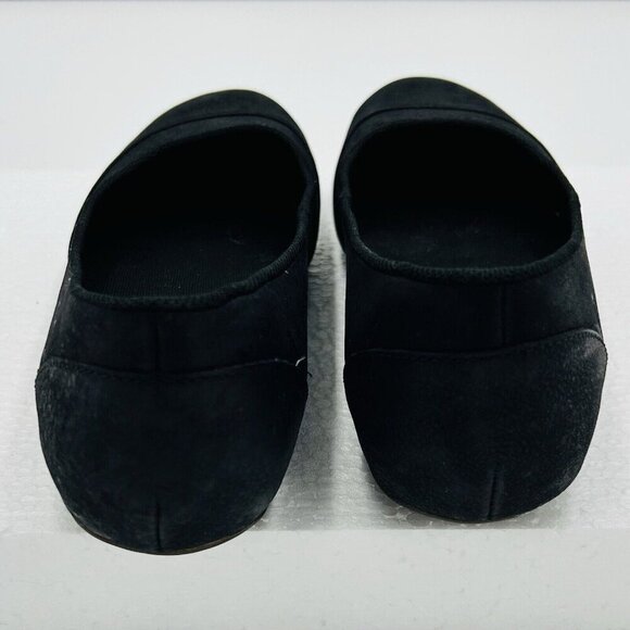 Merrell Performance Leather Suede Ballet Flats Slides Women's Sz 6.5 Black - Picture 5 of 7